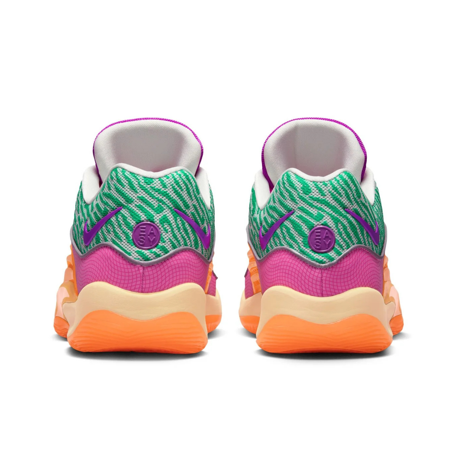 Nike KD 16 All Star Basketball Shoes - Stadium Green/Hyper Violet/Barely Green/Playful Pink/University Gold - Lightweight Performance Sneakers for Men - Perfect for Indoor/Outdoor Courts and Streetwear Fashion