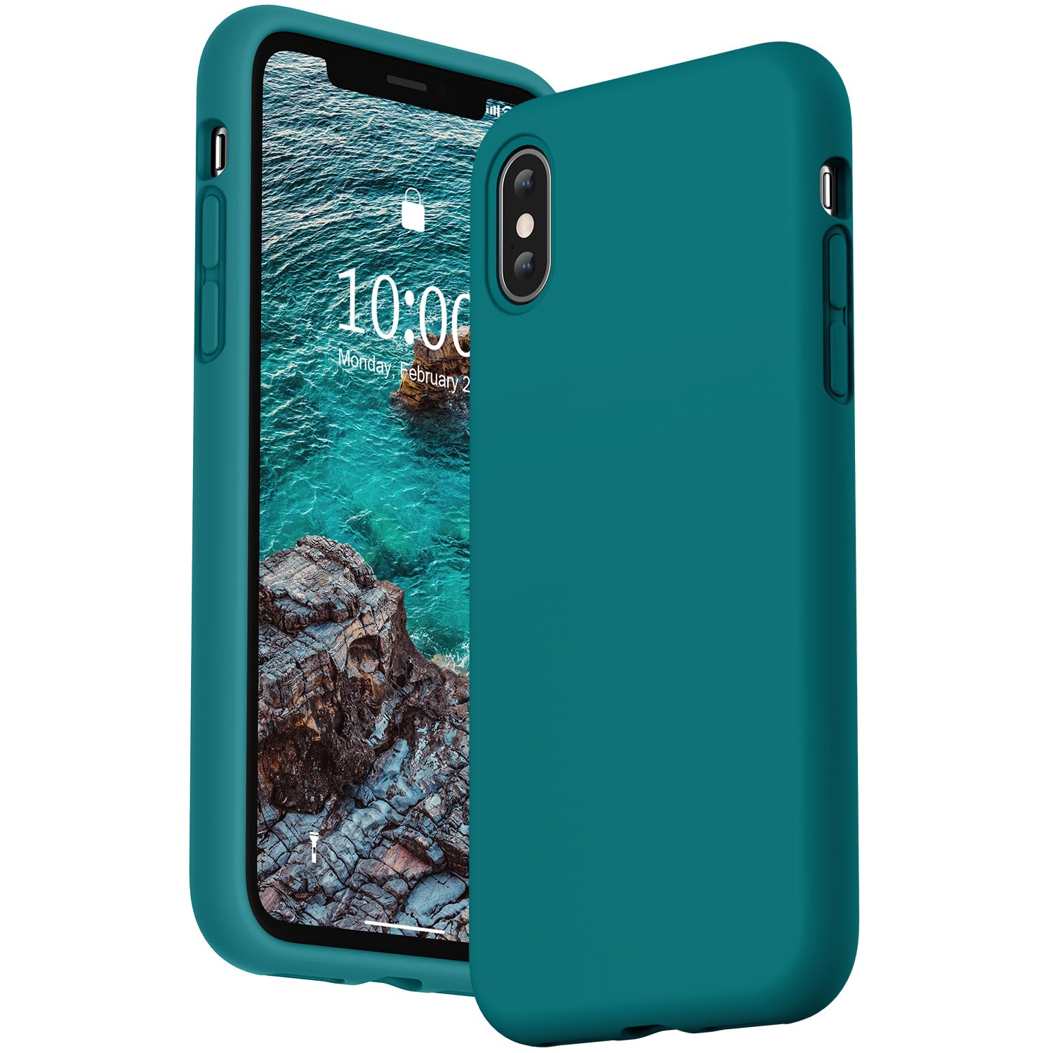 Premium Liquid Silicone Phone Case for iPhone X/XS 5.8