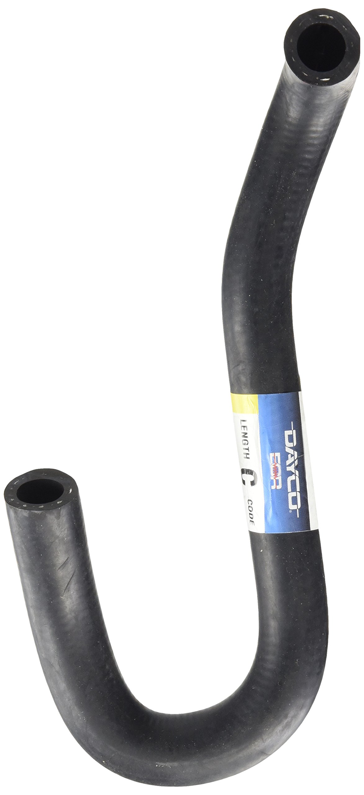 Dayco 87810 Black Heater Hose - High Quality Automotive Cooling System Replacement Part for Cars & Trucks | Perfect for Engine Temperature Regulation & HVAC System Maintenance
