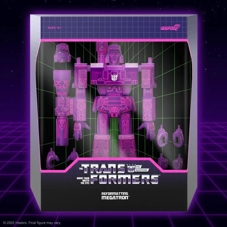 Transformers ULTIMATES! Reformatting Megatron Action Figure - Premium Collectible Toy for Adults & Fans - Perfect for Display & Gifting