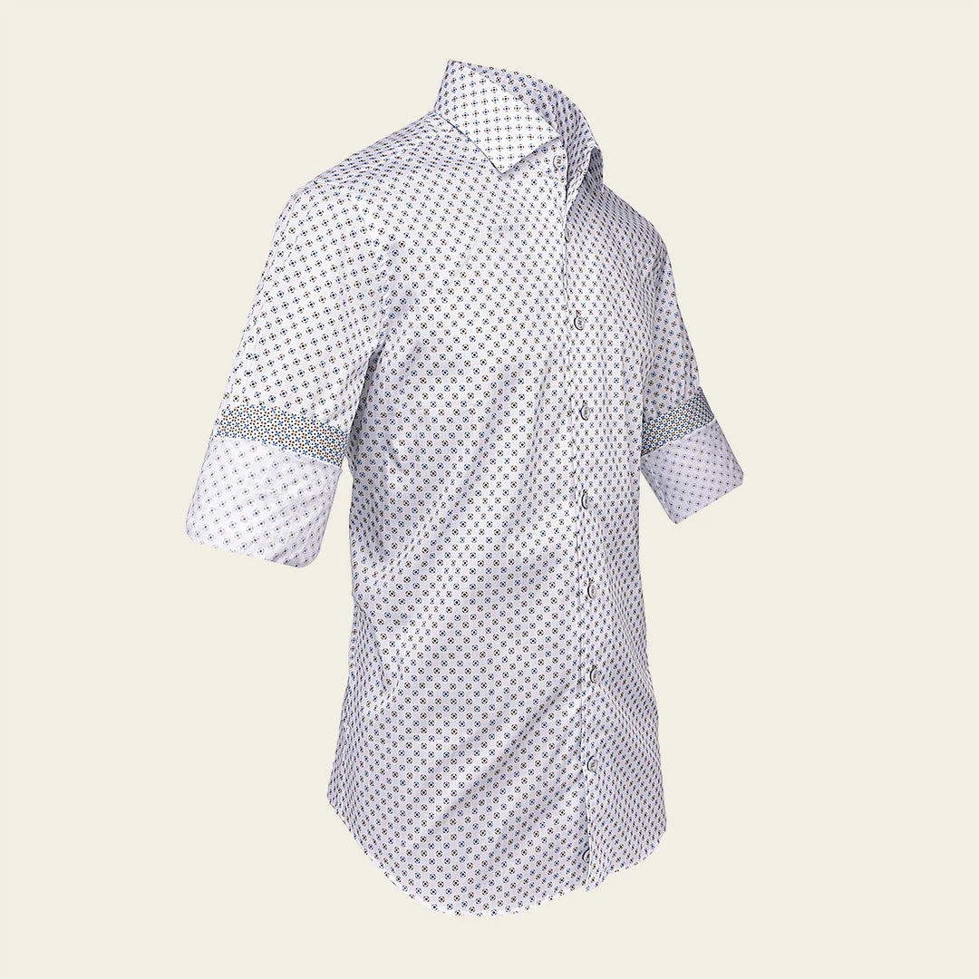 CMW851R Men's Casual Cotton Shirt - Stylish Multi-Pattern Button Down Shirt for Everyday Wear | Office, Dating & Outdoor Activities