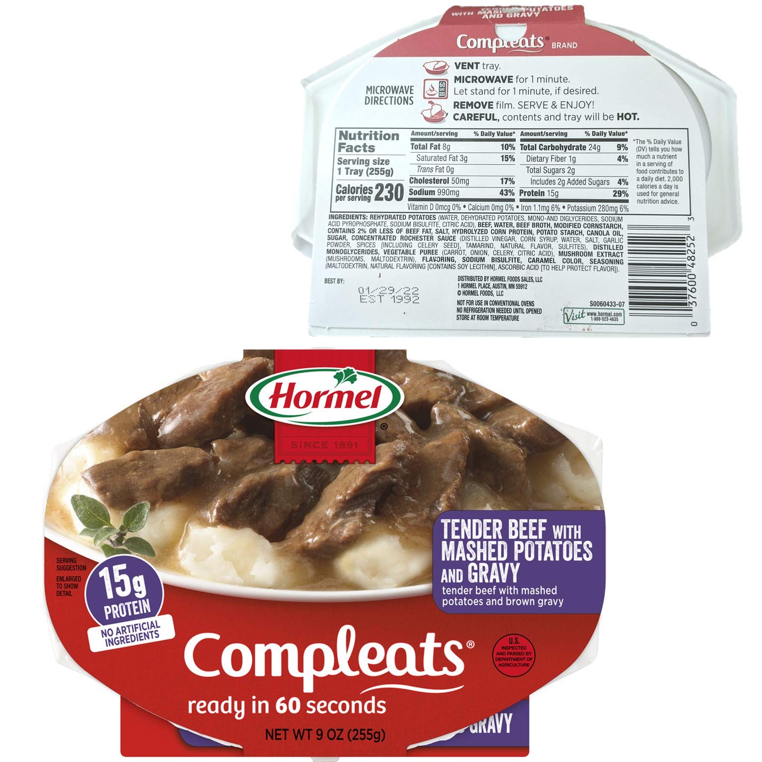 Snack Fun 5-Pack Microwavable Ready-to-Eat Meals Variety Bundle - 60 Second Quick Meals with Free Grocery Shopping List Notepad - Perfect for Office Lunches, College Dorm Meals & Emergency Food Supply