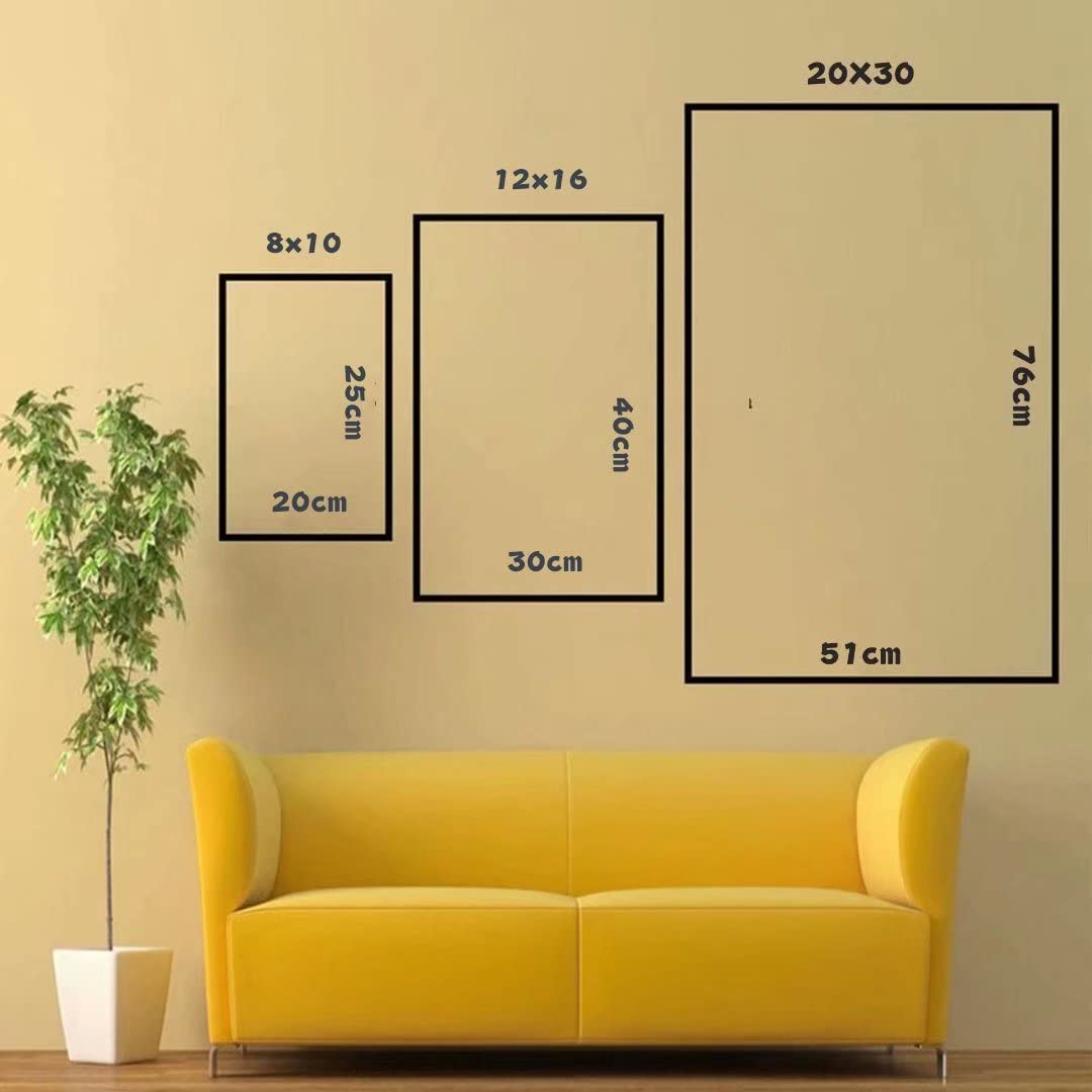 Loyience Teacher Poster - Voice Levels & Motivation - 8x10in Canvas Wall Art for Classroom & Home Decor