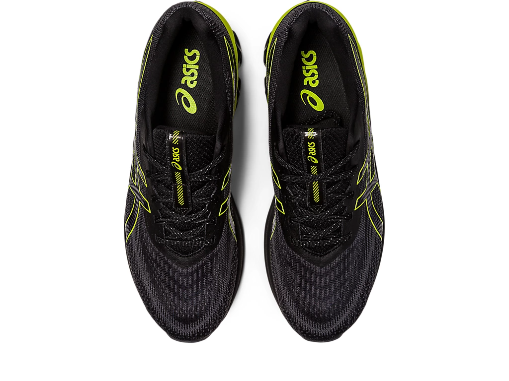 ASICS Men's Gel-Quantum 180 VII Running Shoes - Black/White (1201A631-009) | Lightweight Cushioned Sneakers for Jogging, Gym & Everyday Wear