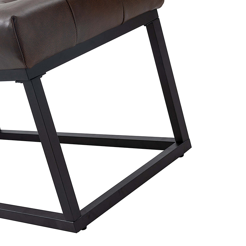 Rosana Genuine Leather Multi-Functional Storage Bench with Cushion Top - Perfect for Entryway, Bedroom, or Living Room Seating and Storage