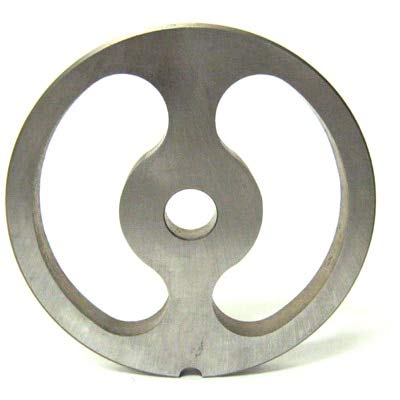Stainless Steel #22 Kidney Sausage Stuffing Plate for Hobart LEM Cabelas TorRey MTN Meat Grinder - Perfect for Home Butchering & Sausage Making by Smokehouse Chef