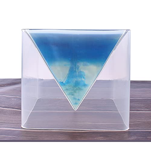 Premium Large Pyramid Resin Mold Set - Crystal Clear Silicone Molds for Epoxy Casting, Jewelry Making & DIY Crafts (Perfect for Home Decor, Spiritual Healing & Unique Gift Creation)