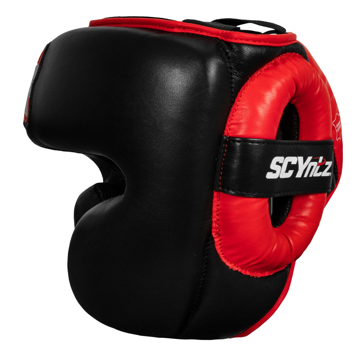 Premium SCYntz Leather Headgear for Men & Women - Durable & Stylish Equestrian Riding Helmet for Horseback Riding, Motorcycle, and Outdoor Sports