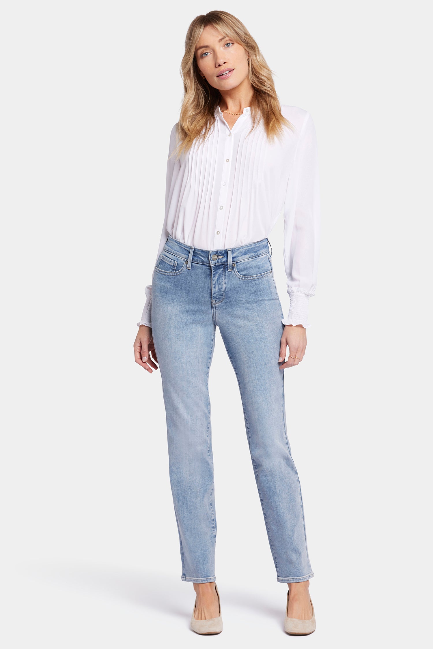 Ellison Straight Jeans for Women - Classic High Waist Slim Fit Denim Pants | Perfect for Casual Wear, Office & Date Night Outfits