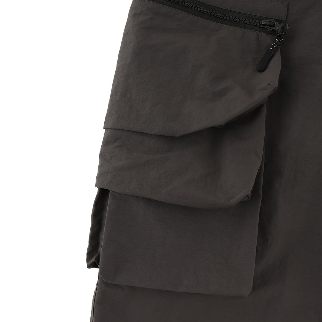 ASUSL MULTI 3D Pockets Cargo Pants for Men - Charcoal Gray Tactical Work Pants for Outdoor Hiking, Camping & Workwear