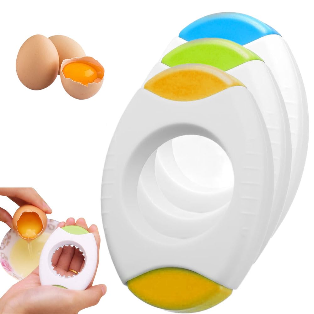 2024 Upgraded Egg Shell Opener - Quick & Easy Boiled Egg Topper Cutter - Kitchen Gadget for Perfectly Peeling Cooked Eggs - Ideal for Breakfast, Salads & Meal Prep (All-in-One Design)