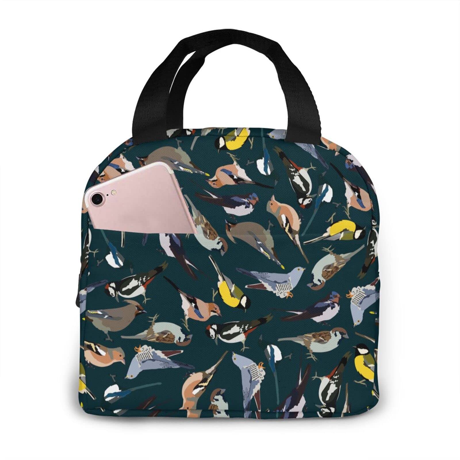 Insulated Lunch Bag for Women & Men - Reusable Tote Lunch Box for Work, School & Picnic - BPA-Free & Leak-Proof Food Container for Office, Hiking & Outdoor Activities