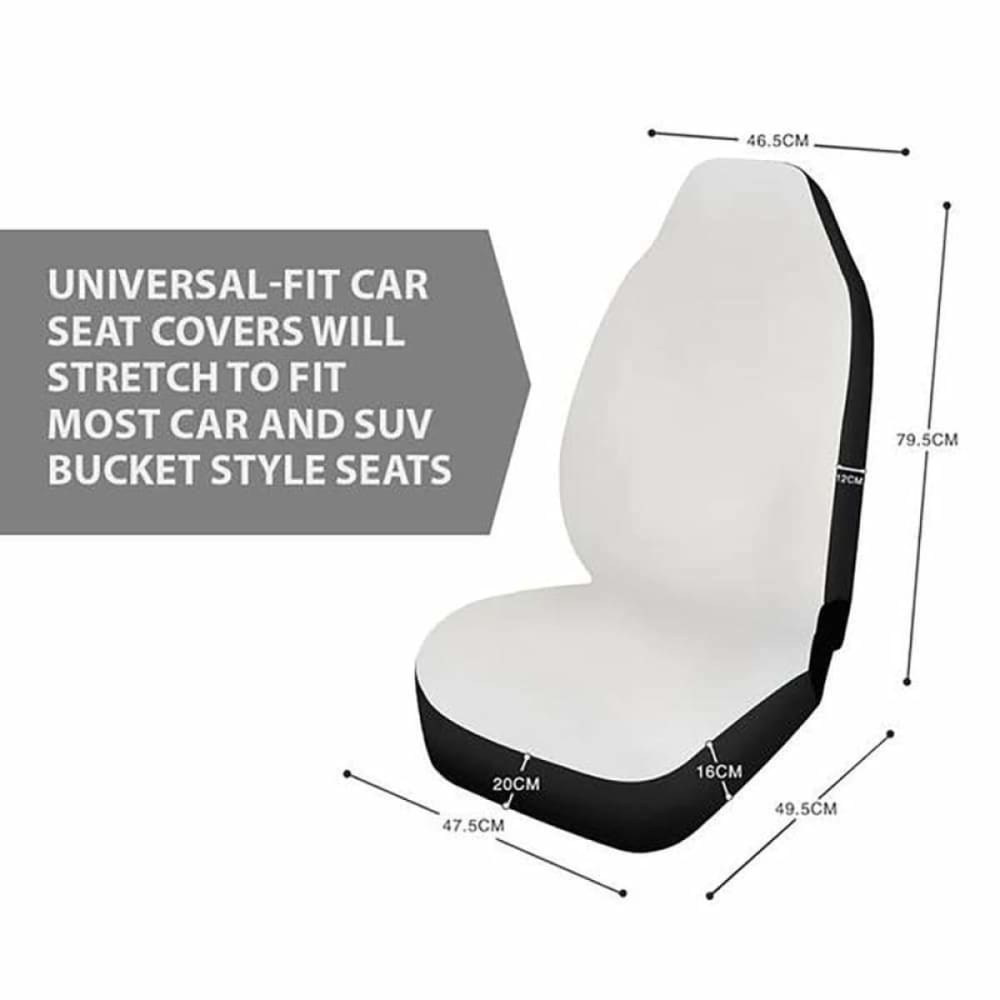 Bones and Paw Prints Wolf Car Seat Cover - Durable Pet Seat Protector for Dogs, Universal Fit for Cars, Trucks & SUVs - Perfect for Travel, Outdoor Adventures & Daily Commute