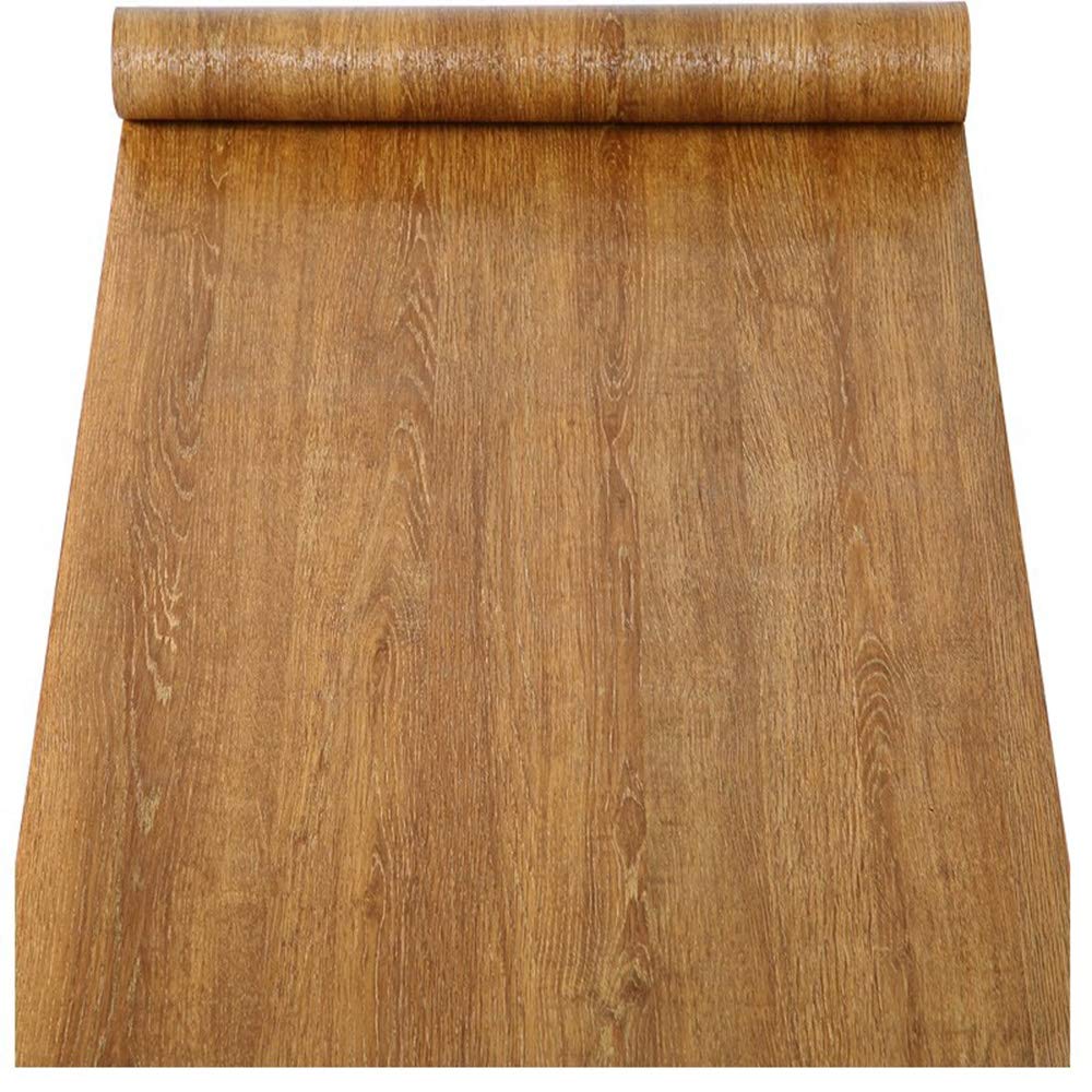 Faux Wood Grain Contact Paper - Self Adhesive Vinyl Wallpaper for Kitchen Cabinets, Shelves, Drawers, Countertops & Furniture - Waterproof Peel & Stick Decal (15.7x117 Inches) - Perfect for Home Renovation, DIY Projects & Cabinet Makeovers