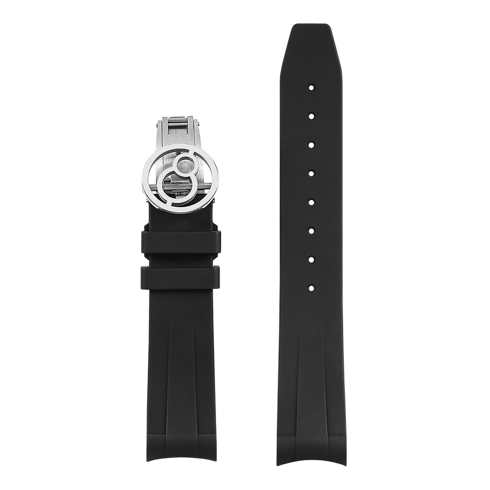 Premium FKM Rubber Watch Band - Compatible with ADMIRAL, SEATURTLE, URBAN SKELETON & WINDMILL Series | Durable, Comfortable & Waterproof | Ideal for Diving, Swimming & Everyday Wear