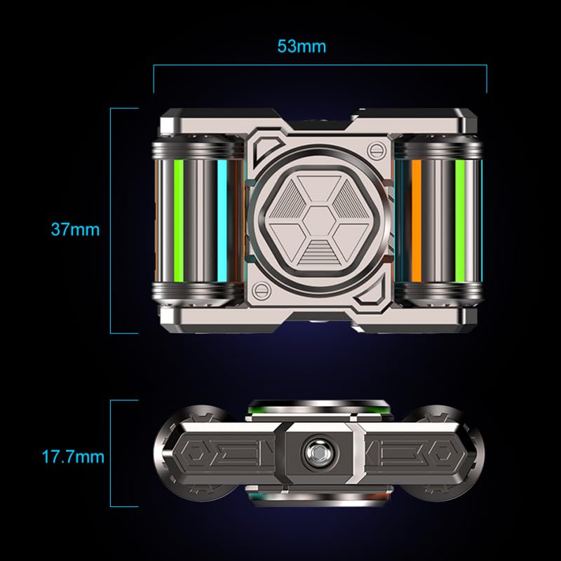Metal Fidget Roller Toy for Adults - Stress Relief & Focus Aid for Office & Travel