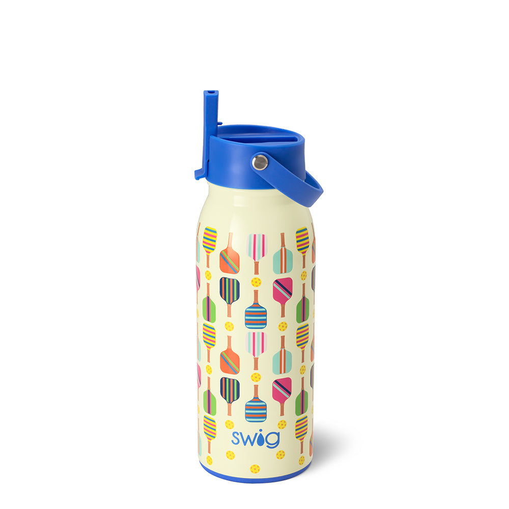 36oz Insulated Pickleball Water Bottle with Flip Lid - Leakproof & Durable for Sports, Gym, and Outdoor Activities