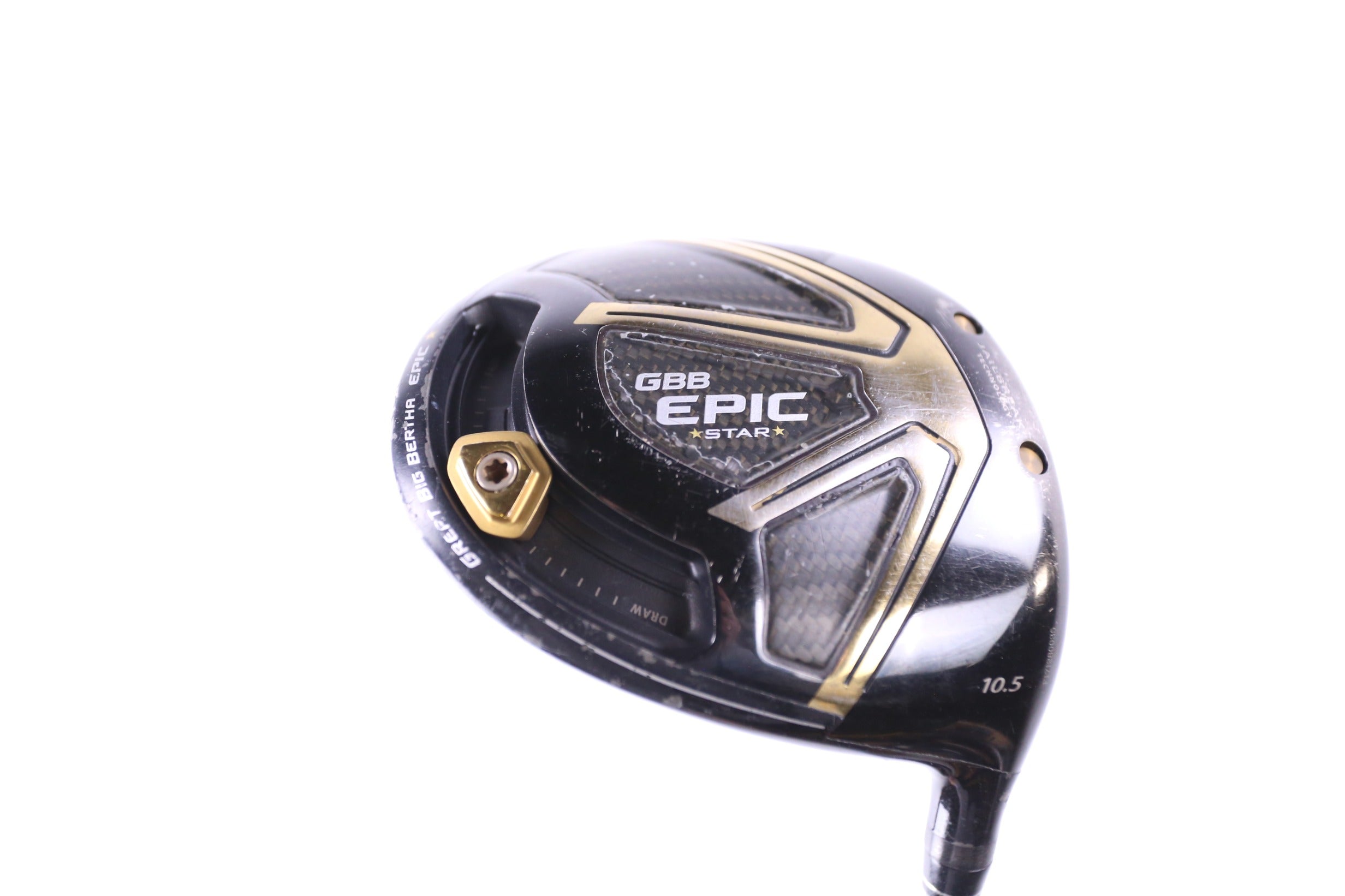 Used Callaway Great Big Bertha Epic Star Driver 10.5° Senior Flex Right Hand Golf Club - Mitsubishi Grand Bassara Shaft - Perfect for Senior Golfers & High Launch Shots
