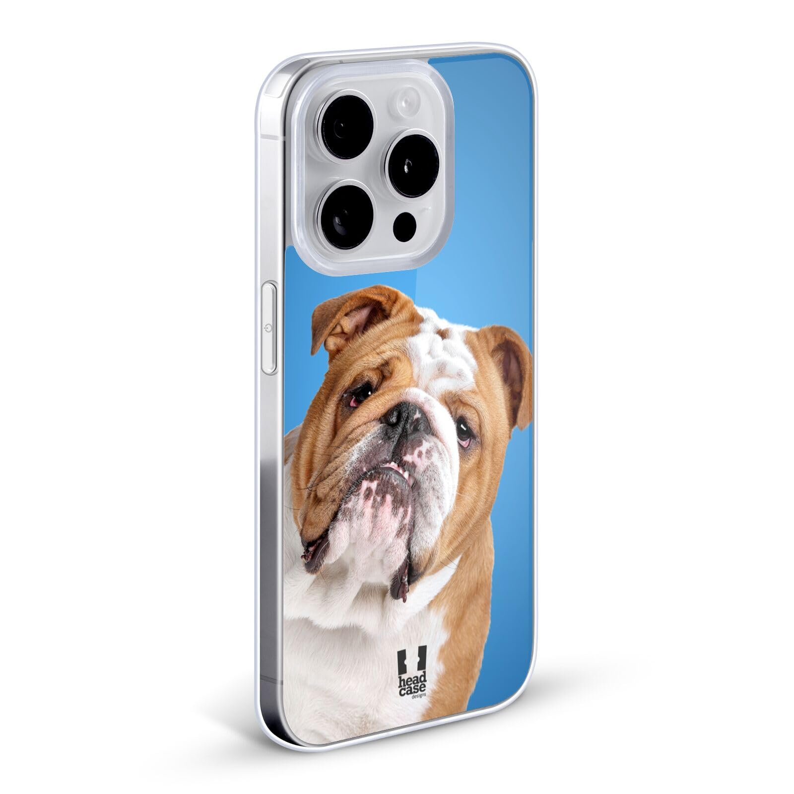 English Bulldog Soft Gel Phone Case for Apple iPhone 12 Pro Max - Cute Dog Breeds Protective Cover | Durable, Slim Fit, Scratch-Resistant | Perfect Gift for Pet Lovers, Office & Daily Use