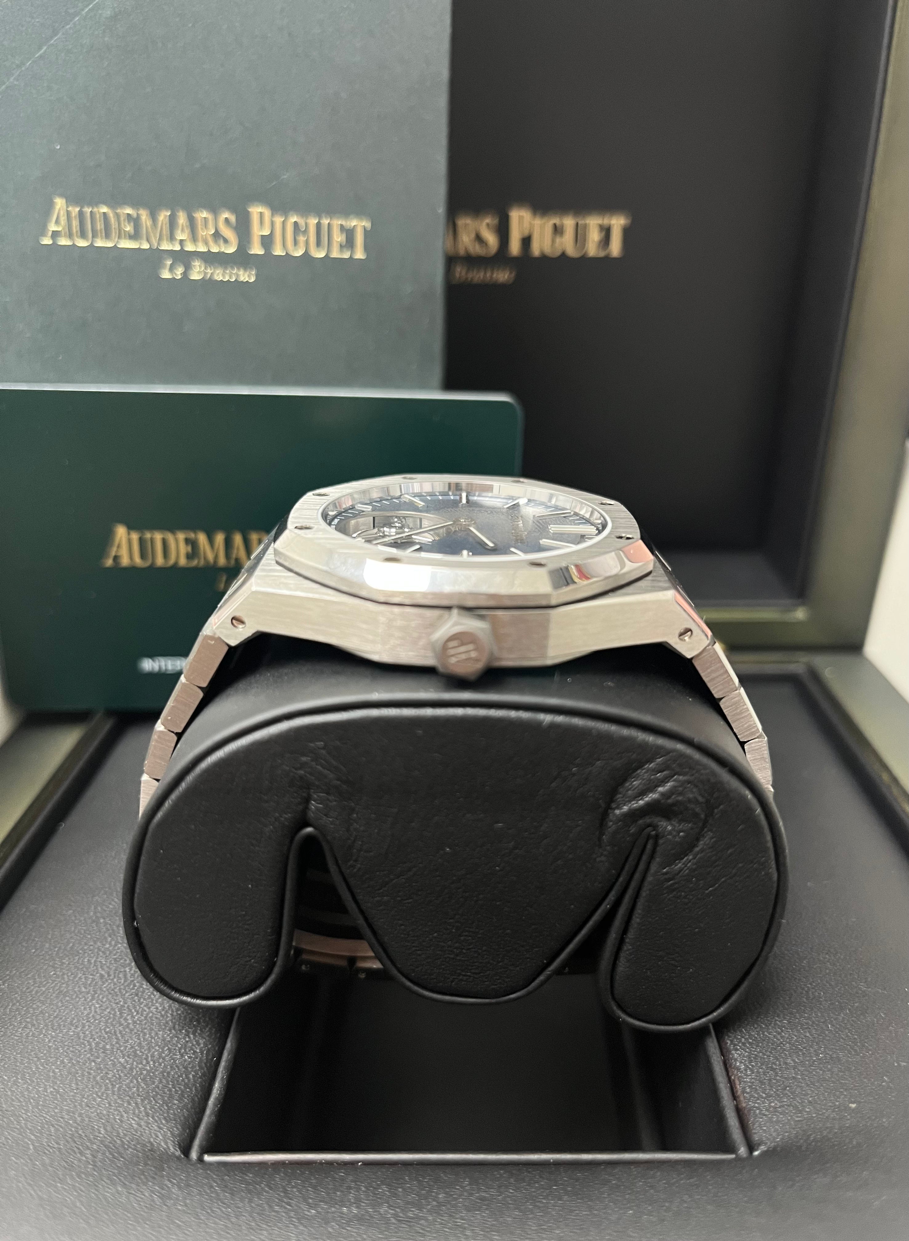 Audemars Piguet Royal Oak 50th Anniversary Selfwinding Flying Tourbillon Watch 26730TI.OO.1320TI.01 - Luxury Automatic Men's Timepiece for Collectors & Special Occasions
