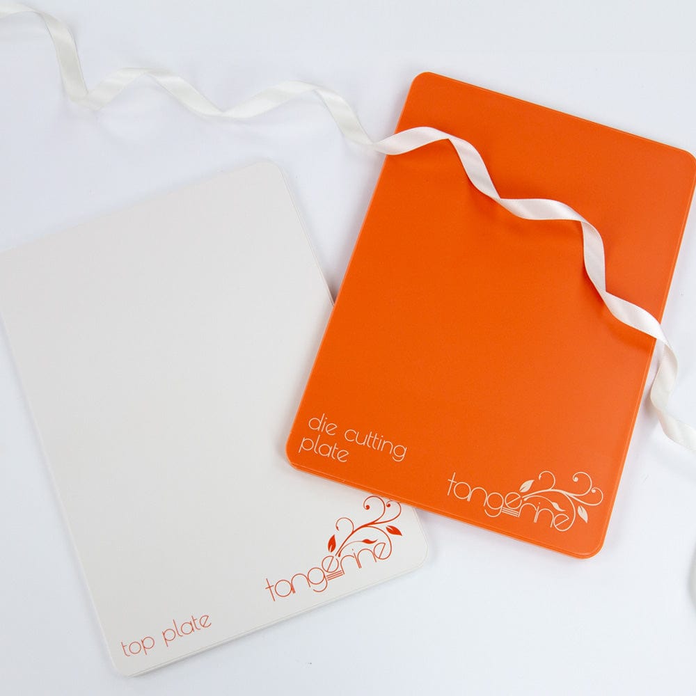 Tonic Studios Tangerine White Mini Top Plate 149e - Perfect for Card Making, Scrapbooking & DIY Crafts