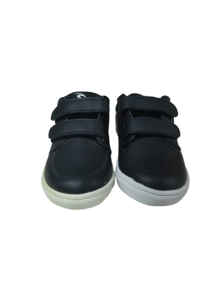 Rip Curl Kids Transit Vulc Velcro Sneakers - Black | Comfortable & Durable Skate Shoes for Boys & Girls | Perfect for School, Skateboarding & Outdoor Activities