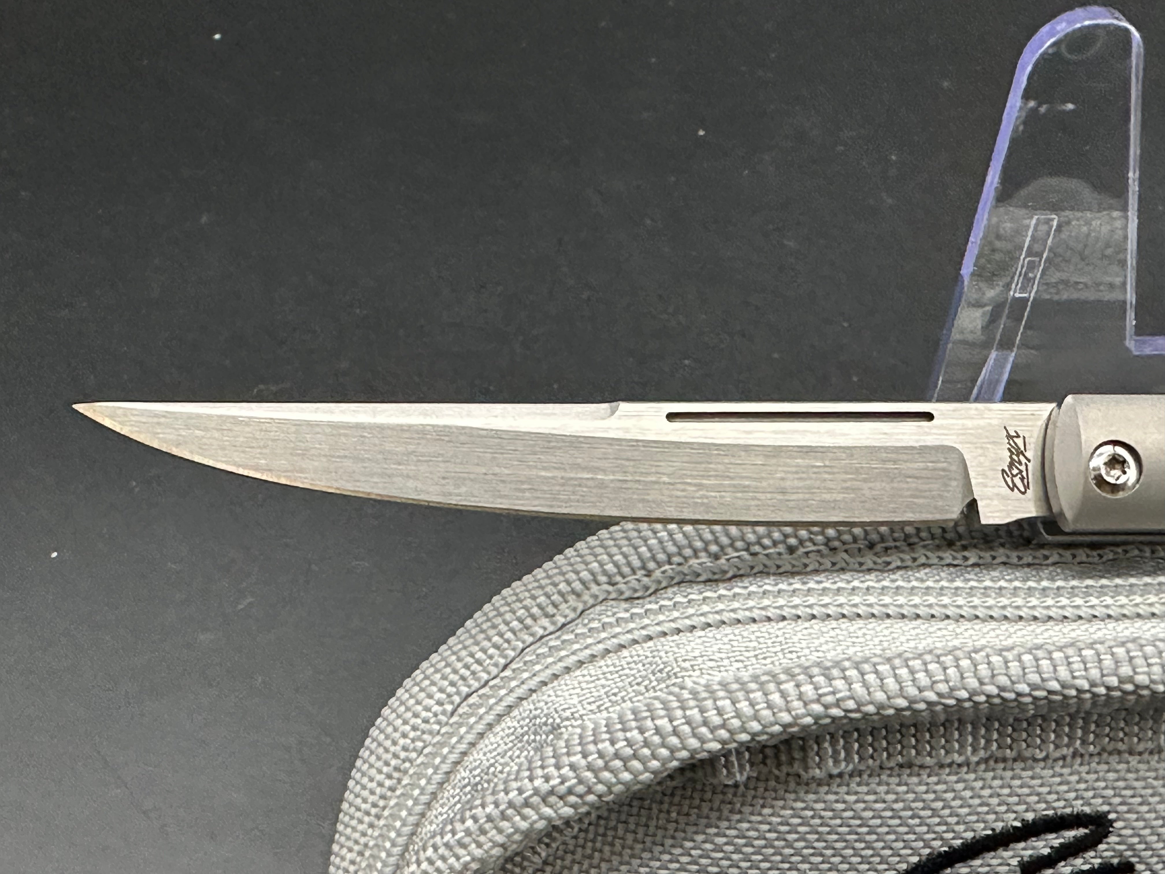 ESNYX Knives Barracuda Slip Joint Pocket Knife - High-Quality Stainless Steel Blade, Compact & Lightweight for Everyday Carry (EDC), Camping, Hiking & Outdoor Adventures