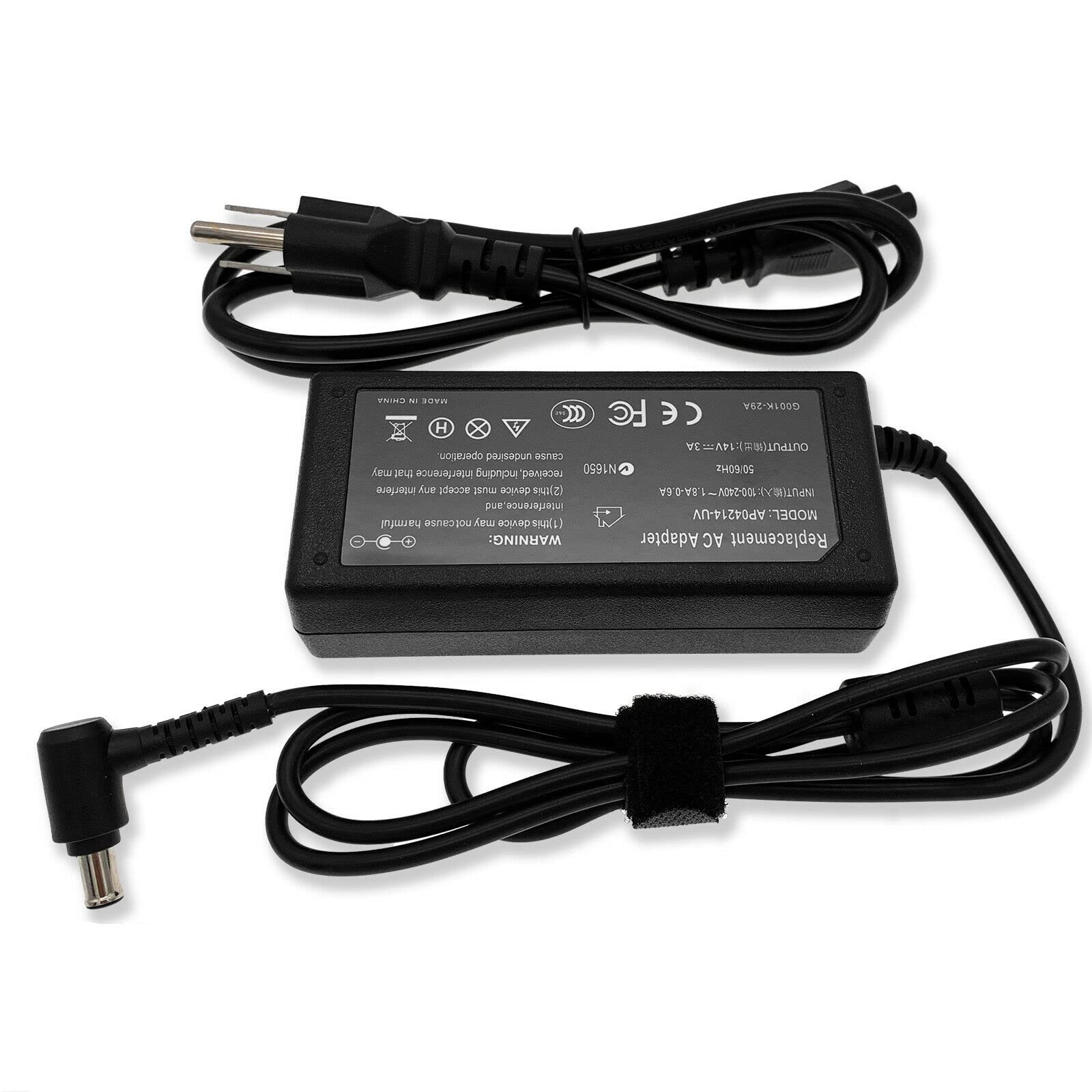 Samsung CF591 C27F591FDN LC27F591FDNXZA Monitor AC Power Adapter Charger Replacement - Compatible with Samsung 27