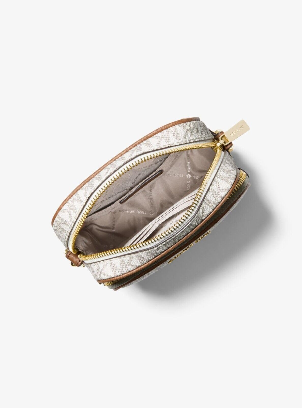 Michael Kors Jet Set Travel Medium Logo Crossbody Bag for Women - Stylish Designer Handbag with Adjustable Strap, Perfect for Work, Travel & Everyday Use