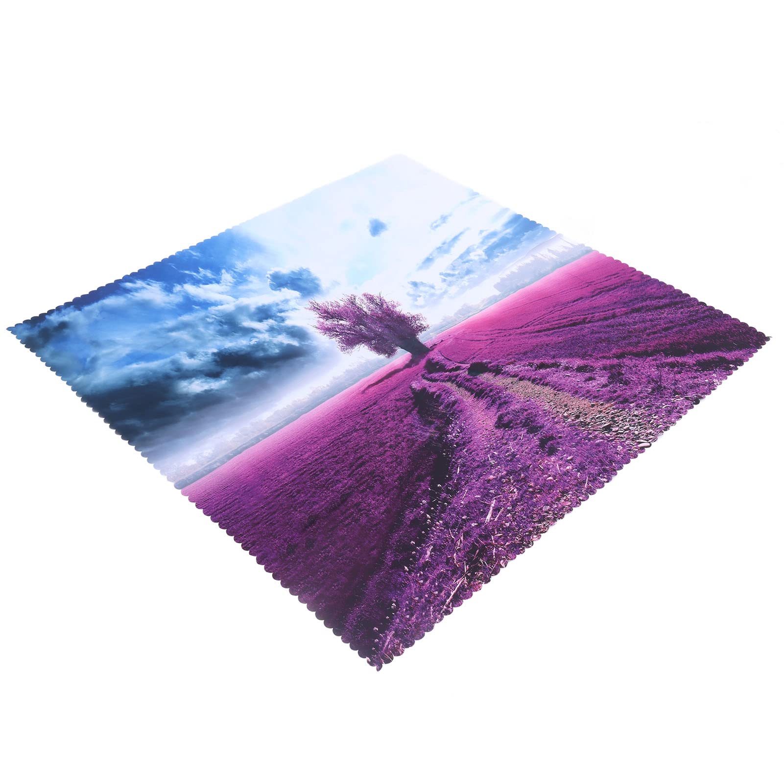 Stylish Red Trees Grass Pattern Rectangle Tablecloth 140x140cm - Machine Washable Kitchen Table Cover for Dining Room, Party & Outdoor Decor