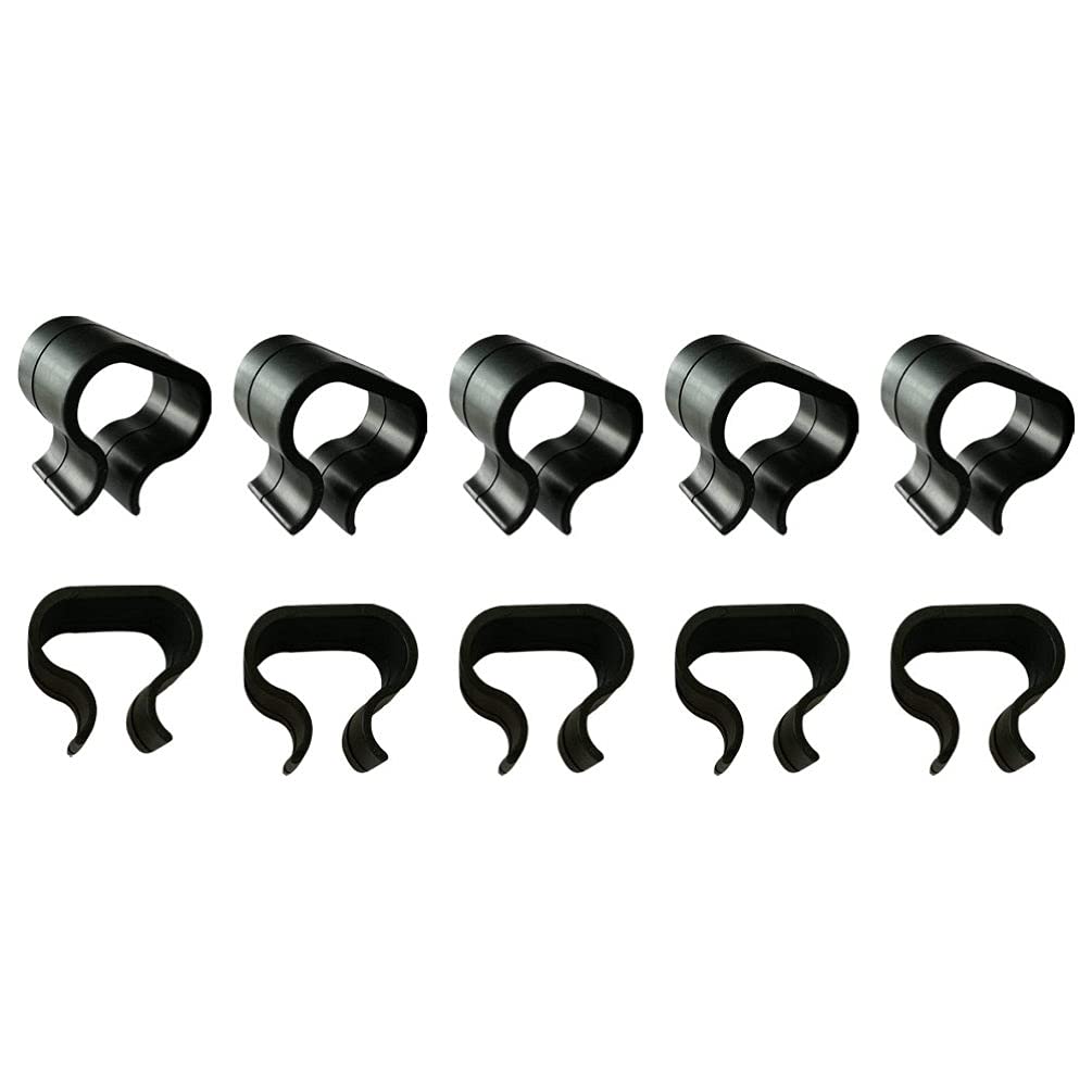 10-Pack Wicker Furniture Clips - Rattan Couch Connectors for Outdoor Sectional Sofas, Patio Furniture Clamps - Perfect for Modular Couch Assembly & Garden Furniture Stability
