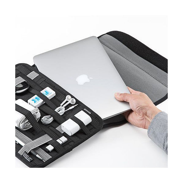 Grid IT Wrap Organizer for MacBook Air - Cable Management & Travel Storage Solution for Laptops, Perfect for Office, Home, and On-the-Go Use