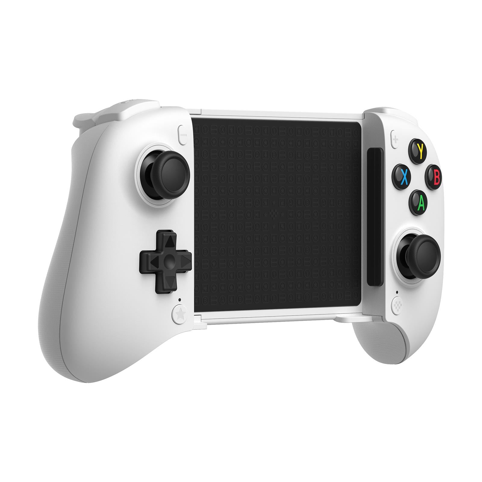 8BitDo Ultimate Wireless Bluetooth Mobile Gaming Controller for iPhone, Android, Switch - White | Ergonomic Design for Cloud Gaming, Steam Link, Xbox Game Pass & Mobile Esports