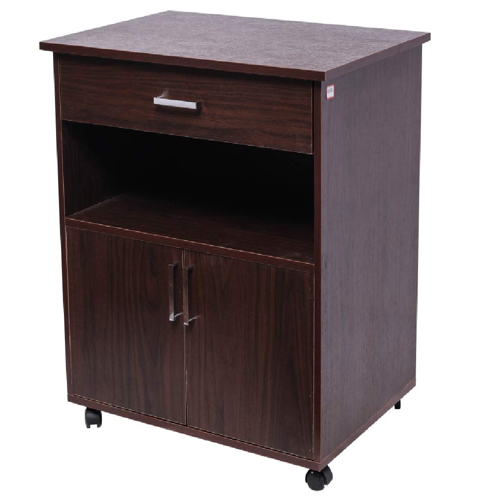 Wooden File Cabinet with Drawers & Shelves - 2-Tier Storage Organizer for Home Office, Bedroom, Living Room | Perfect for Document Storage, Office Supplies & Home Organization