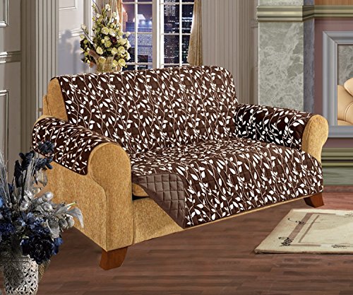 Chocolate Leaf Print