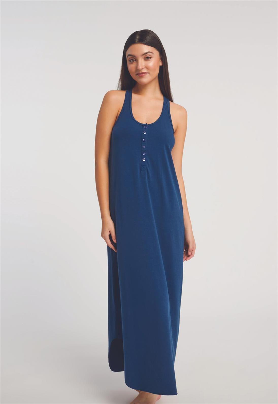 Inej Women's Raceback Bamboo Tank Dress - Soft & Breathable Summer Dress for Casual Wear, Beach, and Yoga