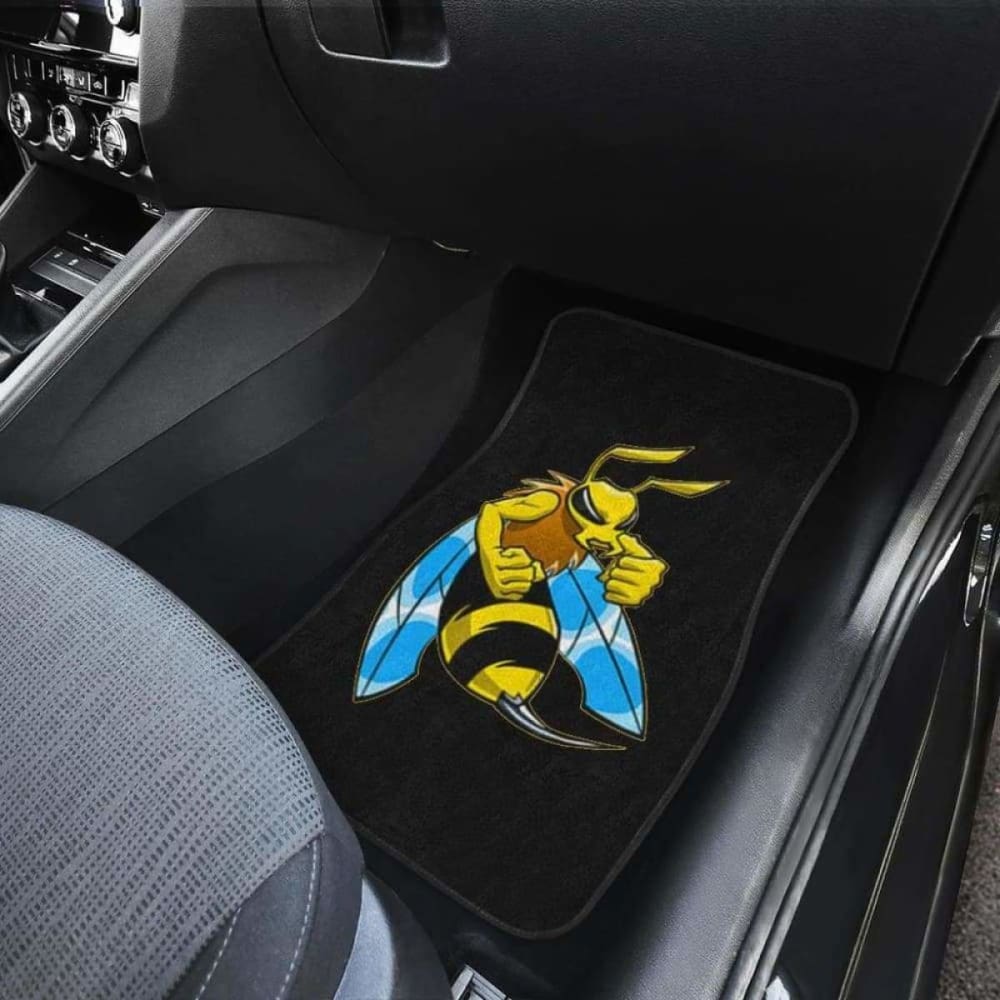 Premium Bee Car Floor Mats - All-Weather Protection for Sedans, SUVs & Trucks | Non-Slip, Durable & Easy to Clean | Perfect for Road Trips, Commuting & Outdoor Adventures