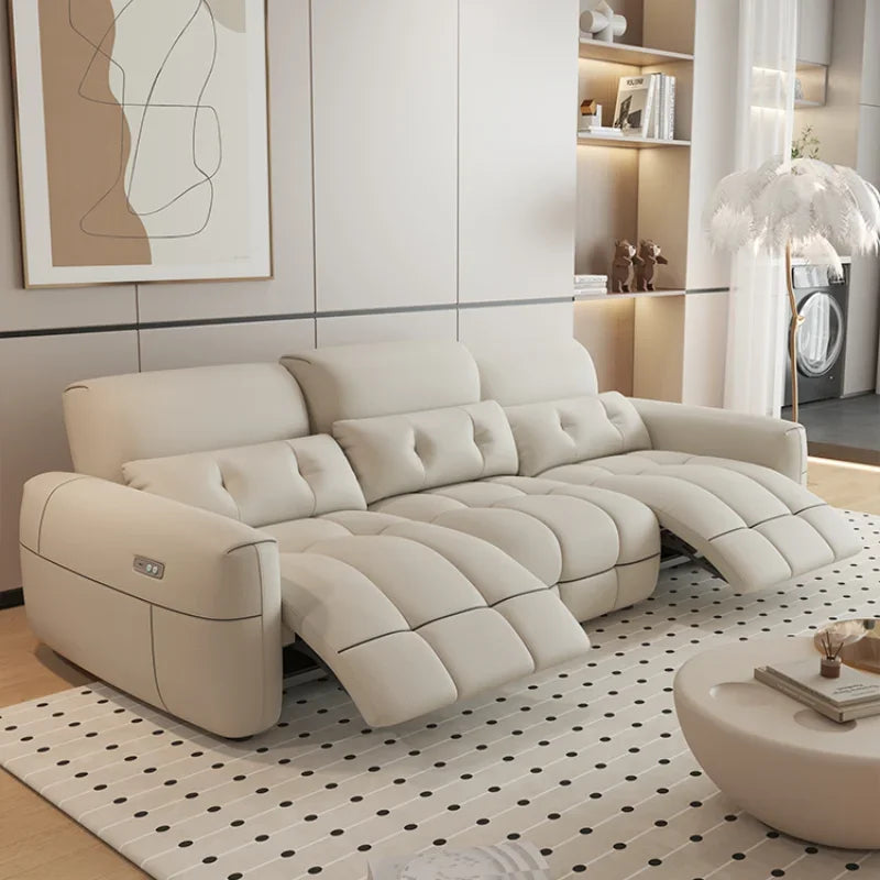 Ultra Soft Lazy Reclining Loveseat Sectional Sofa - Modern Comfortable Living Room Furniture for Small Spaces | Perfect for Apartments, Dorms & Cozy Movie Nights