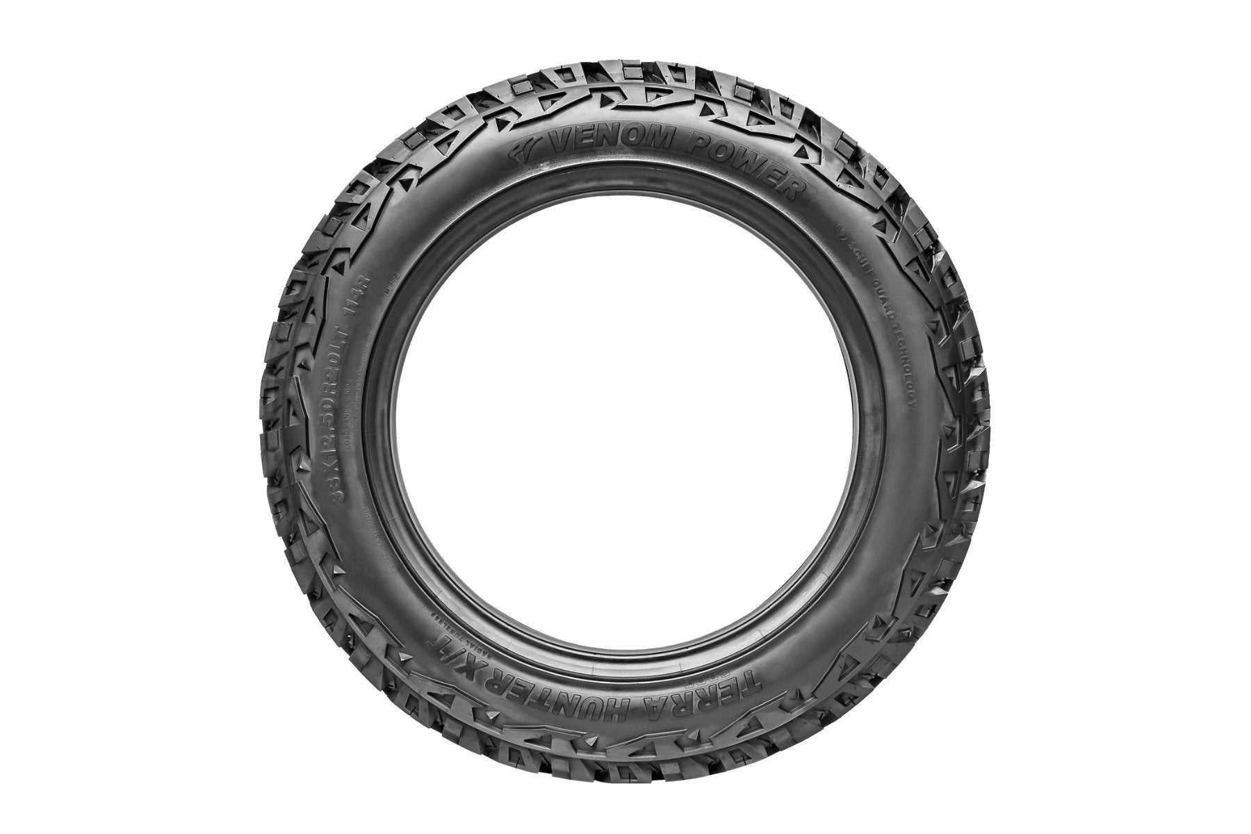 265/65R18 Venom Terra Hunter X/T All-Terrain Tires - TVPXT77 | Durable Off-Road & Highway Performance for Trucks & SUVs | Perfect for Mud, Snow & Rocky Trails