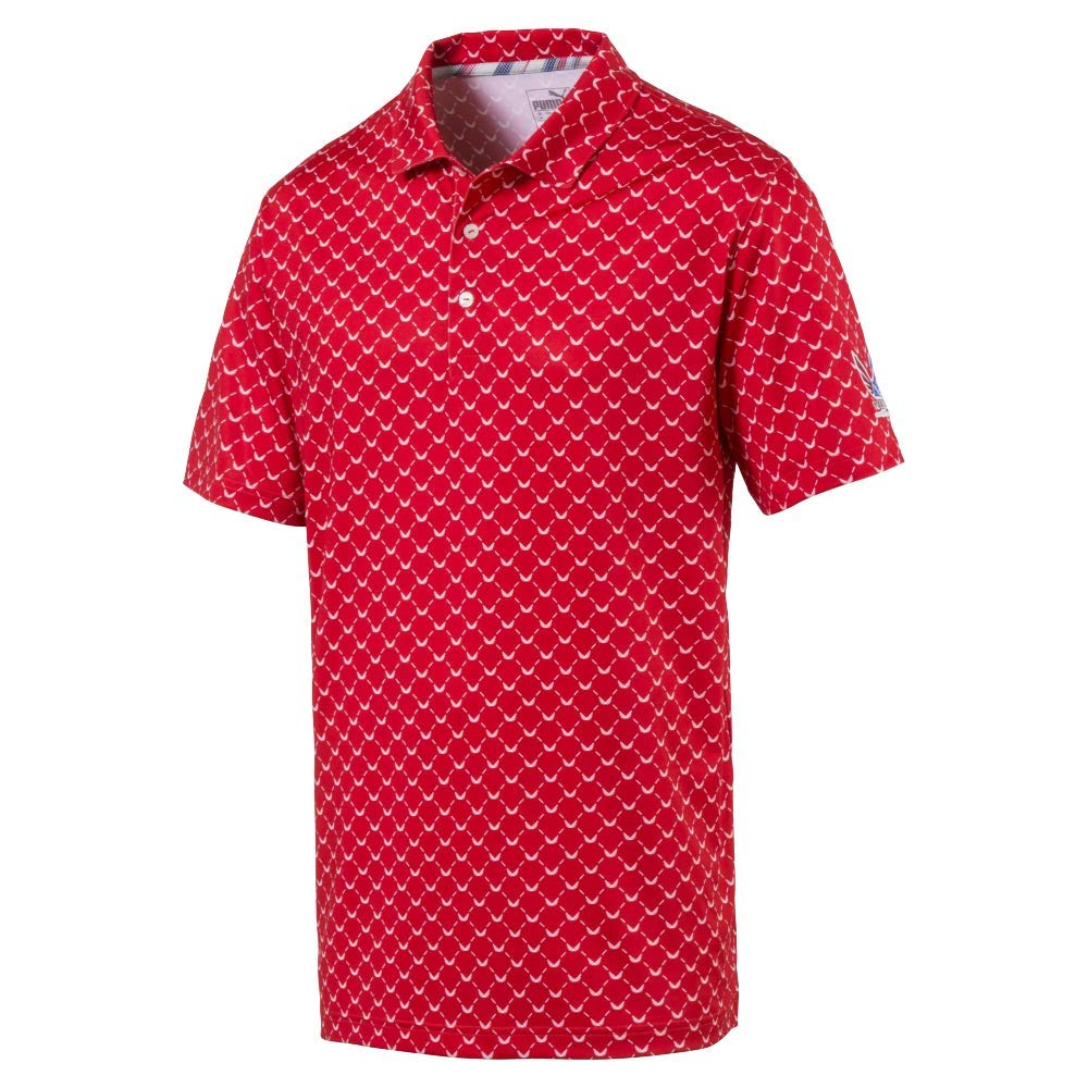 PUMA Men's Volition Wings Golf Polo for Comfort & Style on the Course