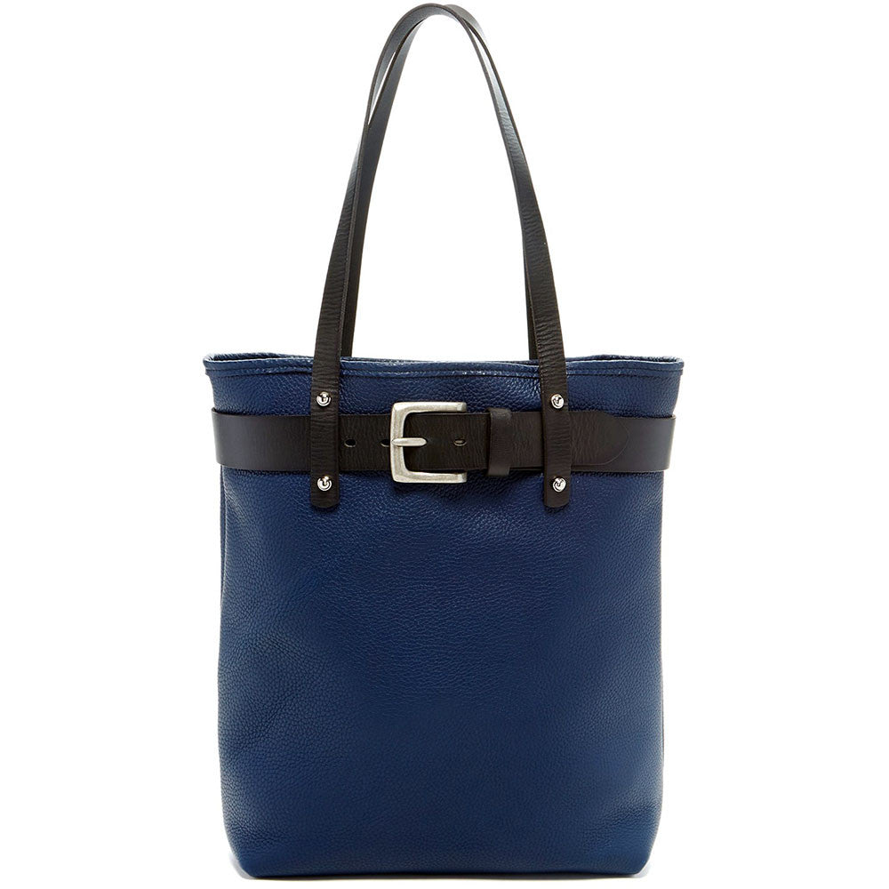 Belmont Open Leather Tote Bag for Women - Premium Genuine Leather Handbag #B2971 - Perfect for Work, Travel & Everyday Use