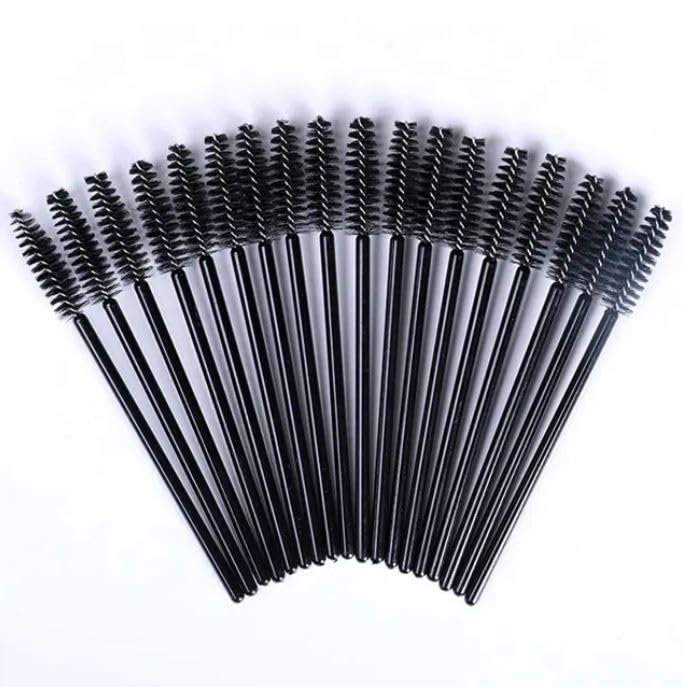 30 Pcs Disposable Eyelash Brushes - Mascara Wands & Spoolies for Eyelash Extensions, Eyebrow & Eyeshadow Makeup - Perfect for Professional Salon Use, DIY Beauty & Travel Makeup Kit