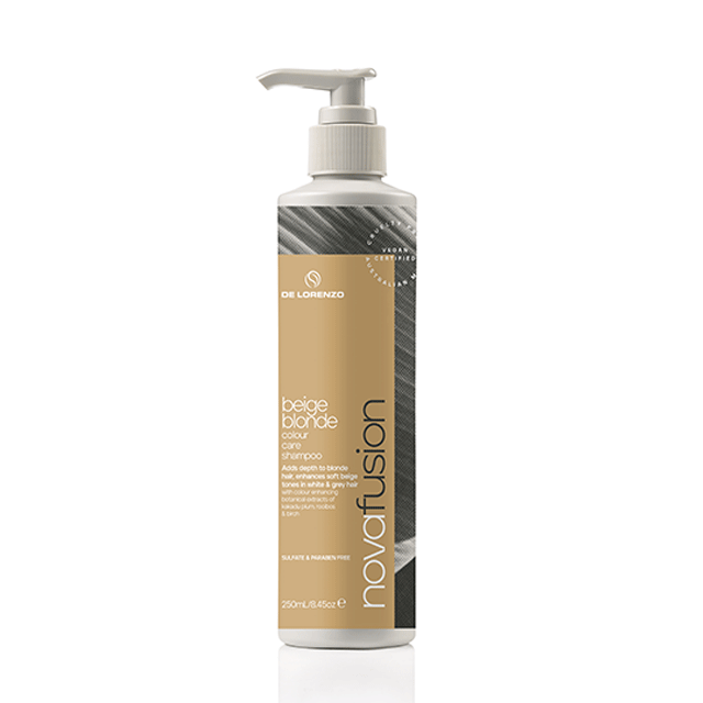 De Lorenzo NovaFusion Shampoo for Color-Treated Hair - Sulfate-Free & Keratin-Infused Hair Care - Perfect for Daily Use & Salon-Quality Results at Home