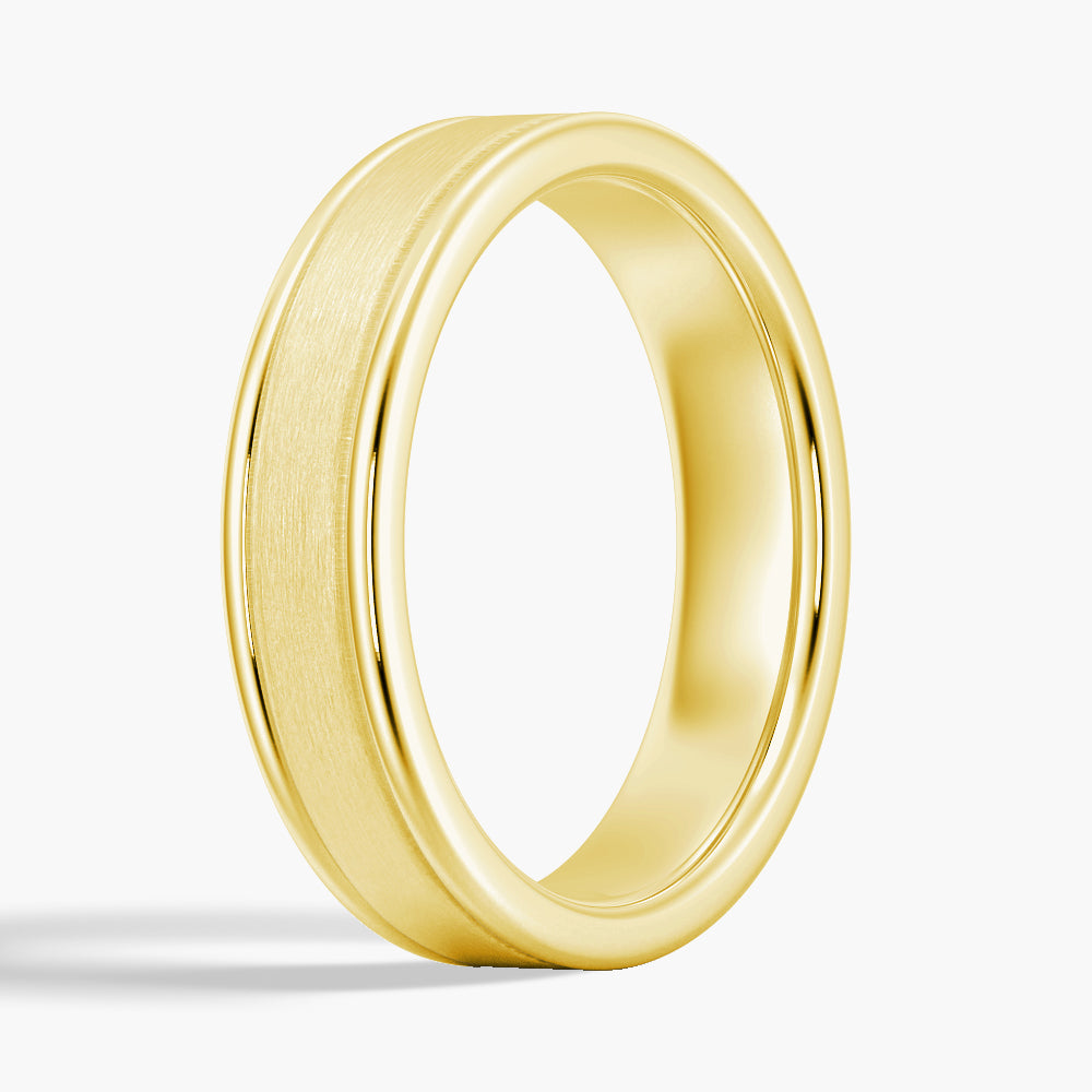 6mm Brushed Finish Men's Wedding Band - Comfort Fit Tungsten Carbide Ring for Grooms, Anniversary & Promise - Perfect for Everyday Wear & Special Occasions