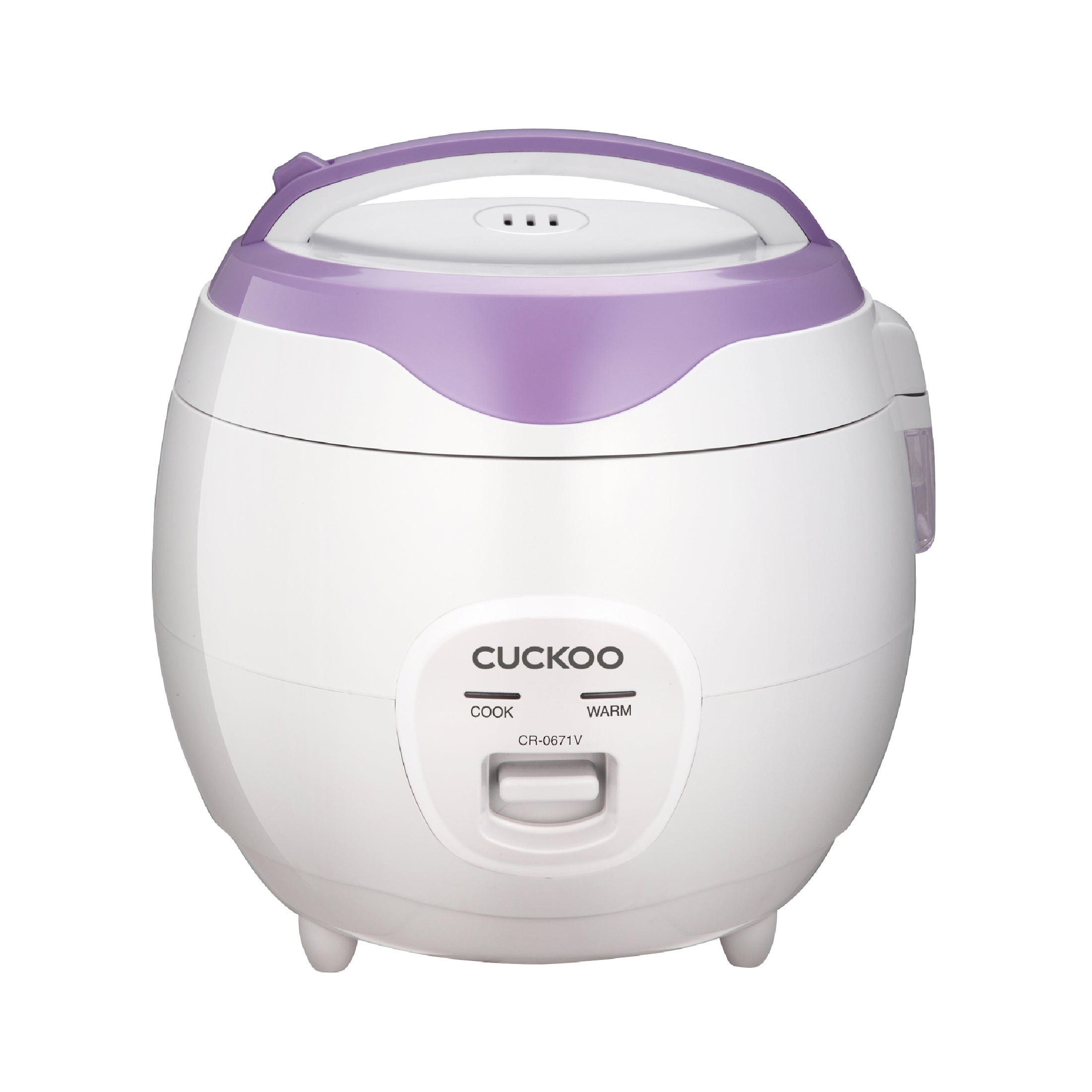 6 Cup Basic Rice Cooker (CR 0671V) - Compact & Efficient White Rice Cooker for Home, Dorm, Office - Perfect for Cooking Rice, Steaming Vegetables & More