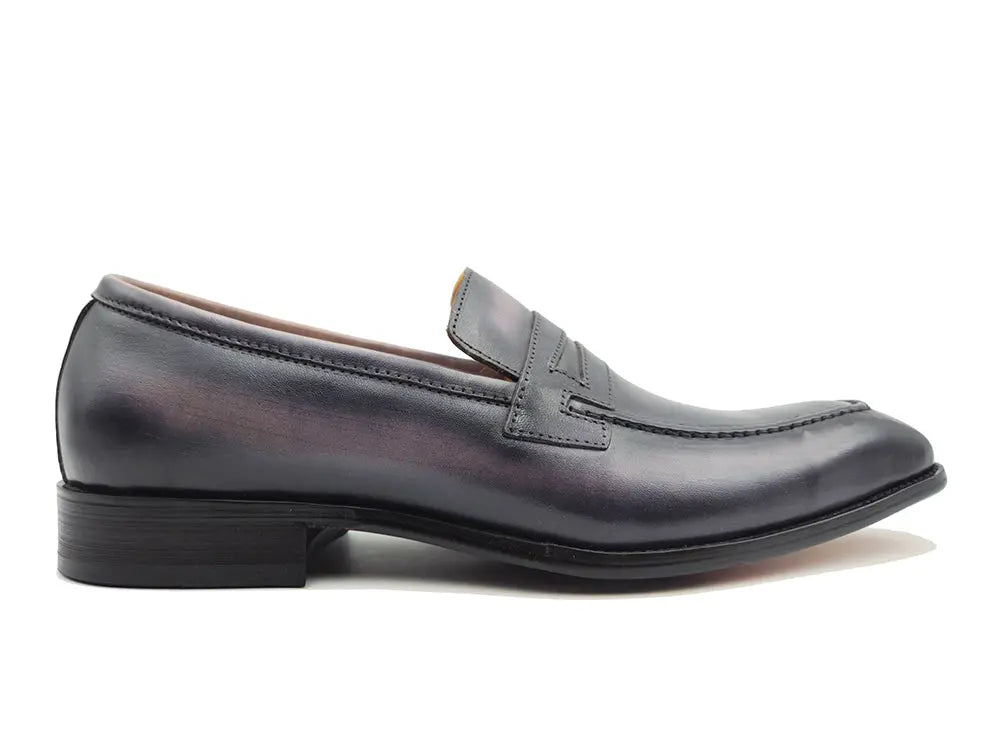 Premium Genuine Leather Penny Loafers for Men - Slip-On Comfort & Classic Style - Perfect for Business, Casual & Formal Occasions