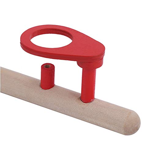 TOPINCN Floating Blow Pipe Ball Toy - Wooden Balance Blowing Game for Kids | Educational STEM Toy for Hand-Eye Coordination | Fun Party & Classroom Activity