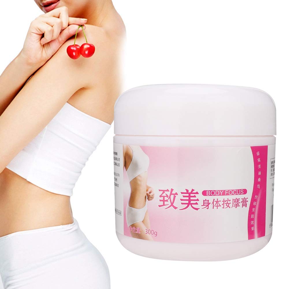 ZJchao 300g Slimming & Firming Cream with Glycerin Extract - Body Massage Cream for Arms, Thighs, Belly, Waist & Legs | Tightens Skin & Reduces Cellulite | Perfect for Post-Workout Recovery & Spa Nights