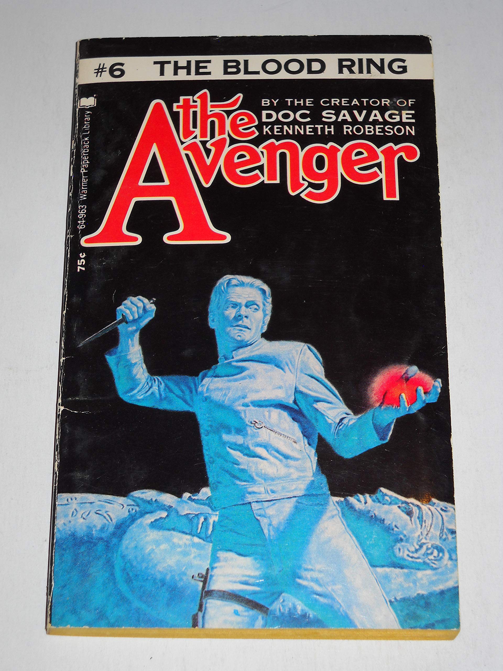 The Blood Ring (The Avenger #6) - Action-Packed Superhero Novel | Perfect for Marvel & DC Comics Fans, Book Club Discussions & Superhero Fiction Lovers