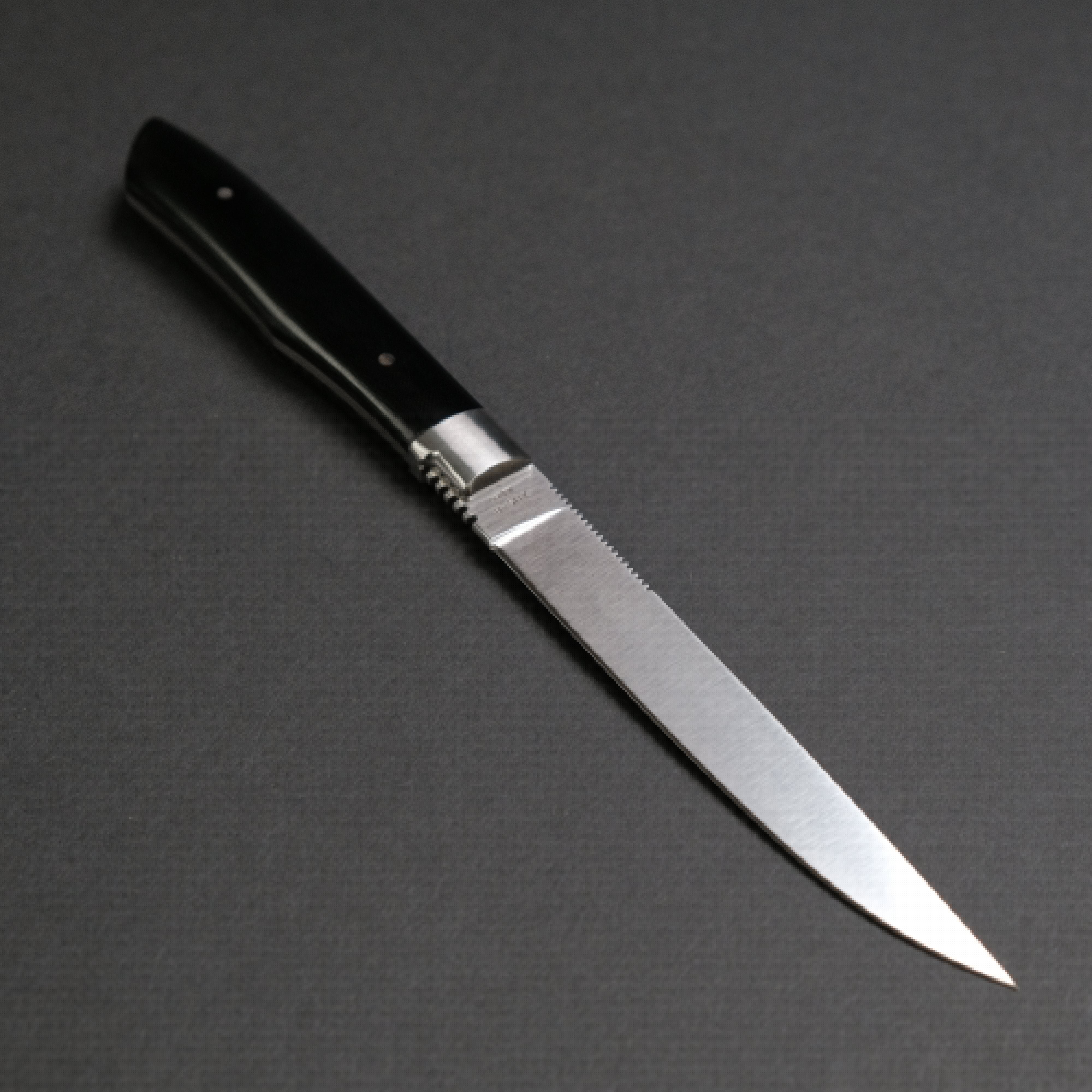 Premium MOKI Steak Knife Set - 100mm High-Carbon Stainless Steel Blades - Razor Sharp Kitchen Knives for Cutting Meat, Steak & BBQ - Perfect for Home Cooking, Restaurants & Outdoor Grilling